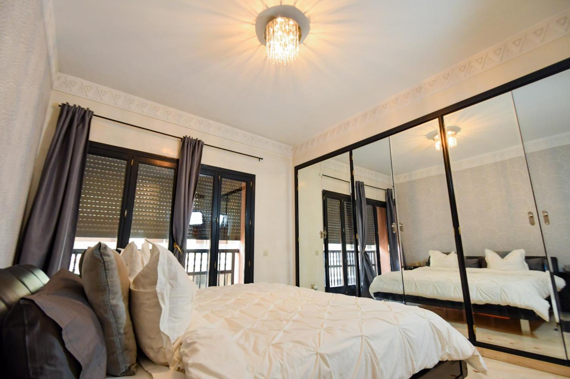 Appartement Haut Standing Gueliz Plaza Marraquexe Exterior foto