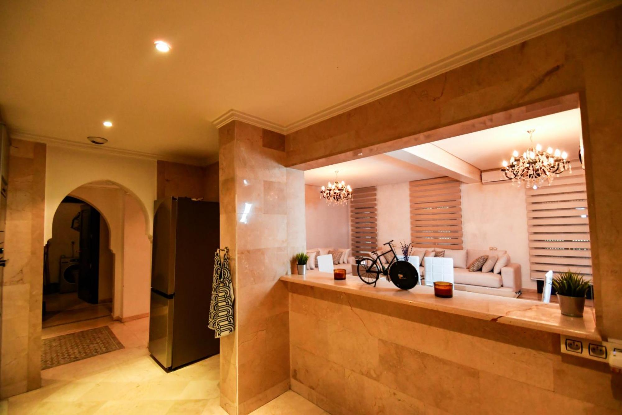 Appartement Haut Standing Gueliz Plaza Marraquexe Exterior foto