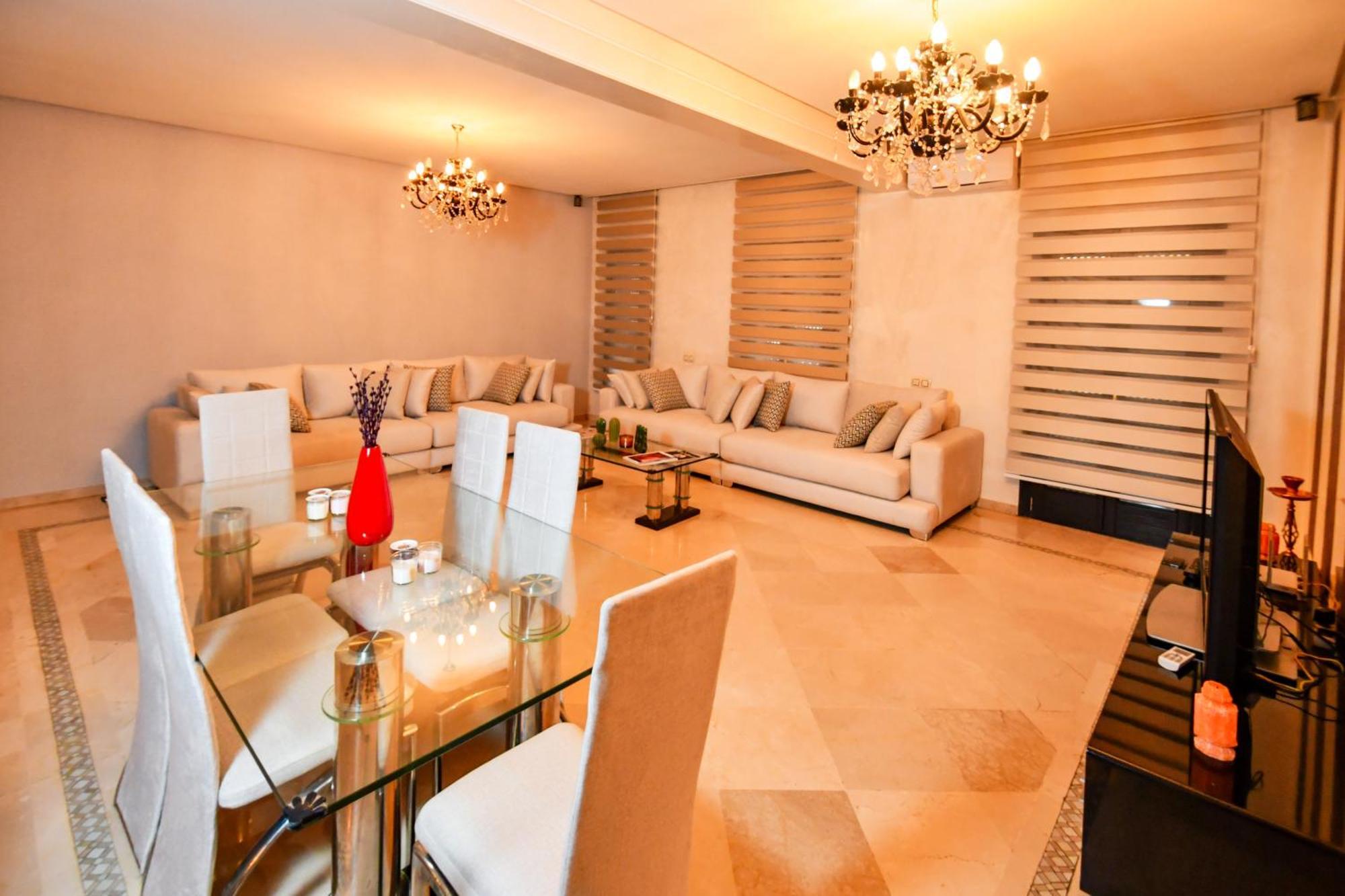 Appartement Haut Standing Gueliz Plaza Marraquexe Exterior foto