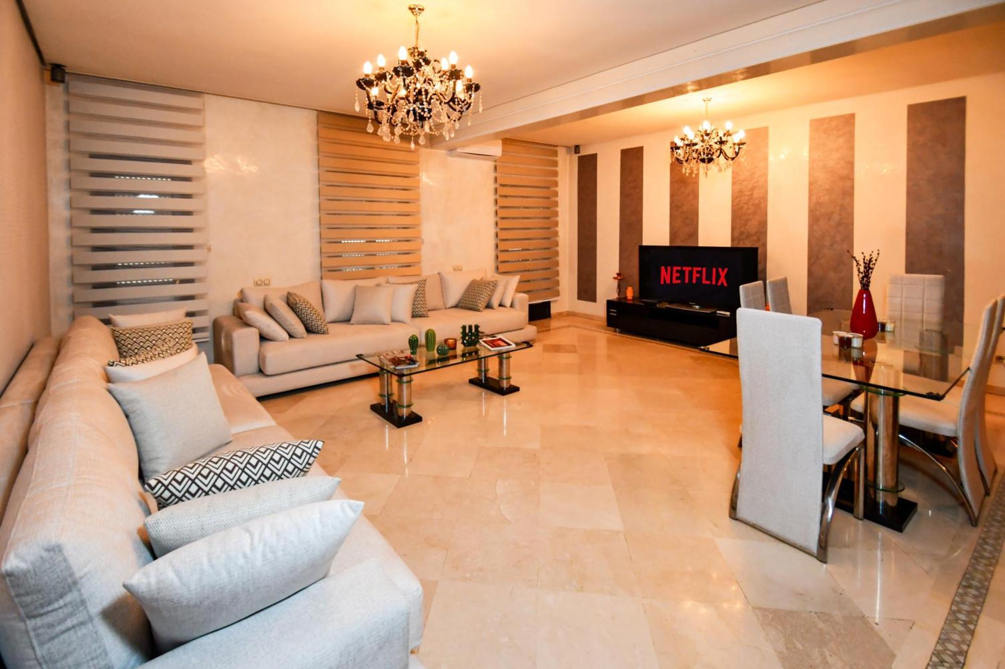 Appartement Haut Standing Gueliz Plaza Marraquexe Exterior foto